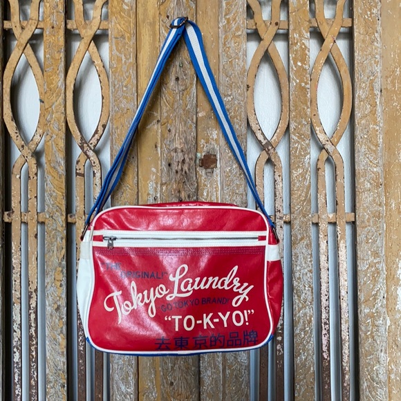 TOKYO LAUNDRY RETRO YAMAMOTO BAG RED - Picture 2 of 12
